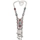 Charm  Long Rhinestone Inlaid Tassel Necklaces