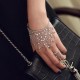 Luxury Cubic Zirconia Dangling Tassel Bracelet