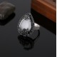 Luxury Opal Stone Pendant Necklace, Earrings, Ring