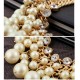 Occident Style Crystal Imitation Pearl Necklace