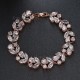 Luxury AAA Cubic Zirconia Bracelet (Rose Gold)